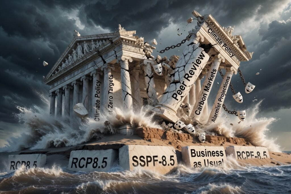 The collapse of the ediface
